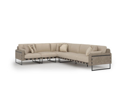 Corner sofa Couch L-shape Living room Suite Luxury Upholstery Seat Furnishings